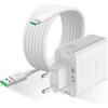 ASKUBSKU Caricatore USB e Cavo USB C per OPPO Find X6 X5 Pro 5G 80W SUPERVOOC Ricarica Rapida Tipo C Cavo 1,8Metro e Adattatore di Ricarica Flash per OPPO Reno12 11 10 Pro 8 A98 A78 Pad Realme 12 GT Neo 3