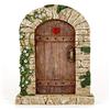 Top Collection Decorazione per Porta in Miniatura, per Giardino delle Fate e terrario da 17,8 cm, Piccola