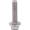 Hilitand 10 pz M6 In Acciaio Inox SS304 Viti A Flangia Esagonale Viti a Testa Rondella Tappo di Fissaggio Bulloni A Testa Esagonale Flangia Viti Esagonali(M6*25)