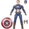 Marvel Hasbro Marvel Legends Series, Captain America ispirato al film Avengers: Endgame, action figure collezionabile per adulti da 15 cm