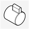 hansgrohe Ecostat maniglia, 92281000, Ecostat S; Ecostat Square cromo [Rubinetteria Bagno > Ricambi Rubinetteria Bagno]