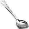 Forgast Cucchiaini da Tè in Acciaio Inox, linea RESTAURANT, Set di 6 Pezzi, Cucchiai da Dessert, Cucchiaini da Caffè da Gelato, Ideale per Ristoranti, Mense, Hotel, Casa, Lavabile in Lavastoviglie