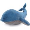 MorisMos Orsacchiotto gigante di peluche balena azzurro, 110 cm, grande e morbido, oceano, mare, animale farcito, soffice, grande XXL, carino, regali di compleanno per bambini, ragazze, ragazzi