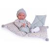 Antonio Juan Bambola Reborn Nico 42 Cm Con Aquilone E Cuscino Antonio Juan Aj50394 - Bambole E Bambolotti
