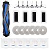 Eascor Kit di accessori di ricambio Compatibile con ECOVACS DEEBOT N30 Pro Omni / N30 Omni Aspirapolvere Robot,1 Spazzola principale 6 Sacchetti di Raccolta Polvere 4 Filtri 4 Panni Mop 4 Spazzole laterali