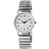 Classix Orologio da uomo Bianco Argento Analogico Metallo Quarzo