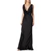 Pinko ARZIGLIANO Abito Raso MARTELLATO Vestito da Sera, Z99_Nero Limousine, 56 Donna
