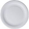 20 Piatti In Carta 23 Cm - Lulù Happiness - Bianco