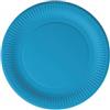 25 Piatti Carta Frutta E Dessert 17 Cm - Lulù Happiness - Azzurro