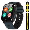 AstraMinds GPS Smartwatch Bambini - per Ragazze e Ragazzi dai 4 ai 12 Anni (NeroK18)