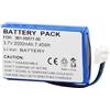 CHUNCAIL Batteria compatibile per Garmin Zumo 590, 595, 590lm, 595LM GPS Navigation (2000 mAh, 3,7 V, Li-Ion)