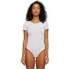 Urban Classics Ladies Organic Stretch Jersey Body 2-Pack, Body, White+White, XS