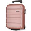 ROLL ROAD Flex Valigia, Rosa, Taglia unica, Valigia cabina