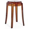 Kartell - Sgabello Ghost - Marrone - policarbonato - Designer Philippe Starck