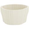Kartell - Portavaso Corteza - Bianco - Polietilene riciclato - Designer Patricia Urquiola