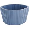Kartell - Portavaso Corteza - Blu - Polietilene riciclato - Designer Patricia Urquiola