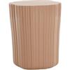 Kartell - Tavolino d'appoggio Corteza - Beige - Polietilene riciclato - Designer Patricia Urquiola