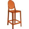 Kartell - Sedia da bar Ghost - Arancione - policarbonato - Designer Philippe Starck