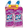 Ace Wc Gel Con Candeggina - Doppia Confezione Maxi Convenienza - Igiene Profonda E Profumo Fresco