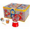 BIALETTI Set Moka 2 Tazze Con Tazzine e Palettine Dolce e Gabbana