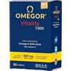 Omegor Omega 3 IFOS 5 Stelle 90 cps - Olio di Pesce Omega 3 1000mg - Ricco di EPA e DHA - Senza Retrogusto, Facile da Digerire, Privo di Metalli Pesanti