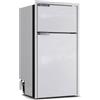 Ⓜ️🔵🔵🔵 Vitrifrigo DP150i CHR - Frigo-Freezer, Doppia Porta, 150 Litri, Grigio, Sistema Airlock, Luce LED, A x L x P 109.5x52.5x53 cm