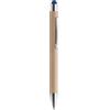 Penna con gommino touch screen con refill nero P-Stylus personalizzate o neutre