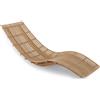 Unopiù Chaise longue Swing in teak