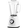 Moulinex Frullatore con Bicchiere Capacità 1,7 Litri Potenza 800 watt colore Bianco - LM4351 BlendForce 2