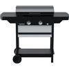 Campingaz Barbecue a Gas da Giardino BBQ da Esterno 2 Bruciatori con Ruote e Coperchio Plancha Ex Plus - 3000006765