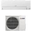 MITSUBISHI Climatizzatore 9000 Btu Inverter Monosplit Condizionatore con Pompa di Calore Classe A++/A+ R32 (Unità Interna + Unità Esterna) - MSZ-HR25VF + MUZ-HR25VF MSZ-HR