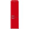 Akai Frigorifero Combinato Capacità 250 Litri Classe F Raffreddamento Statico colore Rosso Vintage - CLASS300KRD