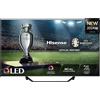 Hisense Smart TV 50 Pollici 4K Ultra HD Display QLED Sistema Vidaa DVBT2/C/S2 Classe E Wi-Fi colore Nero - 50A79NQ