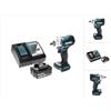 Makita Dtw 300 RM1 Avvitatore ad impulsi a batteria 18V 330Nm 1/2' Brushless + 1x Batteria 4,0 Ah + Caricabatterie - Makita