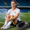GLOBAL RELAX Real Madrid RM Comfort Massaggiatore elettrico per piedi del Real Madrid, massaggio a 360° con pressoterapia, compressione, piedi stanchi, pannello di controllo semplice