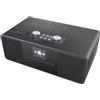 Albrecht DR 690 CD DAB/FM/Internet/CD alloggiamento in legno nero display a colo
