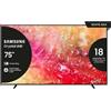 Samsung TV Crystal UHD 4K 75 pollici UE75DU7170UXZT Smart TV Wi-Fi Black 2024 Pr