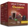 Lollo Caffè Cioccolato solubile, Capsule compatibili Nescafè Dolce Gusto, Lollo Caffè, 16 pezzi