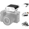 VILTROX Retro Flash Speedlite per Fotocamera,Mini Flash GN12 con 7 Livelli di Potenza,Batteria da 1100mAh,0,25-3,5 tempo di richiamo,Controllo Ottico S1/S2 con Sony,Fujifilm,Canon,Nikon,Olympus(Z1)