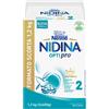 Nestlè Nidina Optipro 2 Latte Artificiale Da 6 Mesi All'Anno Di Età Polvere 2 Buste Da 600 Grammi