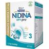Nestlè Nidina Optipro 3 Latte Artificiale Dopo Il Primo Anno Di Età Polvere 2 Buste Da 600 Grammi