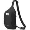 SKYSPER Zaino Monospalla 6L, Antifurto Borsa a Spalla con RFID Tripla Protezione Sling Bag per Viaggio Trekking Sport iPad