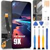 ARSSLY LCD Display per Huawei Honor 9X/Honor 9X Pro/Y9s Display LCD Touch Digitizer Display Sostituzione dello Schermo Assembly con Riparazione Kit (Nero)