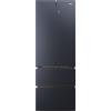 Haier HFW7720ENMB Frigorifero Americano Side by Side Capacità 477 Litri Classe energetica E Raffreddamento No Frost Wifi colore Nero