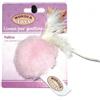 Pallina con piume e sonaglio per gattino Wonder Toys