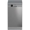 BEKO Lavastoviglie Slim DVS05024X 10 Coperti Classe Energetica E Libera Installazione Larghezza 45 Cm