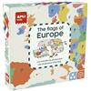 APLI Kids - Puzzle Gioco di bandiere europee, multicolore (19437)