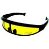 Lovelegis Occhiali da Sole Sportivi da Sci Ciclismo Motociclismo Unisex Uomo Donna Sport Glasses Montatura Nera Lente Gialla Idea Regalo Natale e Compleanno versatile protezione design polarizzati