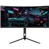 LC-Power LC-M30UWFC Monitor PC 76,2 cm [30] 2560 x 1080 Pixel UltraWide Full HD