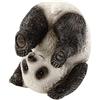 Top Collection, Miniature per Fairy Garden e terrari, tenero Panda Che Fa Yoga in Posizione dell'aratro